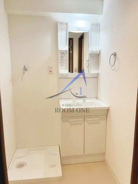 長者町ビジネスマンションの洗面所|洗面台です。