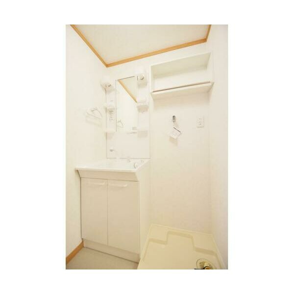 狛江市猪方２丁目のアパートの洗面所