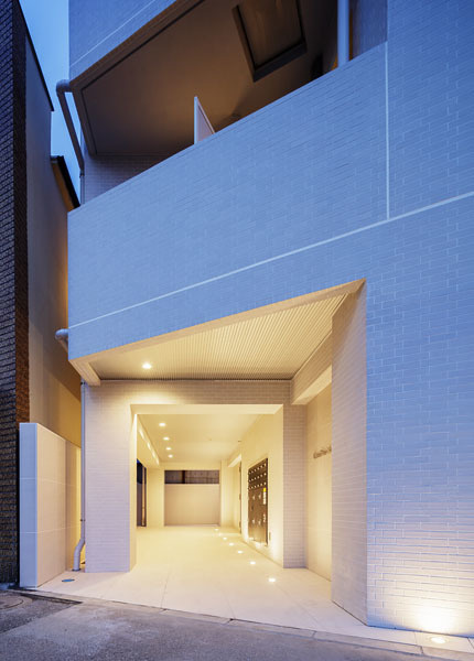 GranDuo世田谷Ⅶ のエントランス