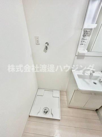 フェリオ江坂の設備|室内洗濯パン