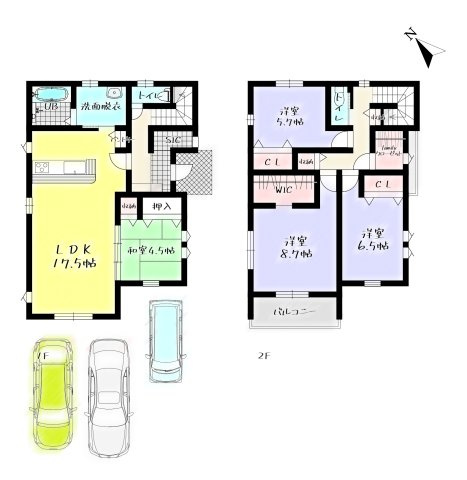 【間取り】の画像