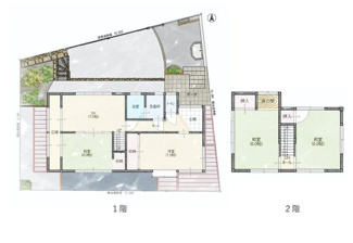 【間取り】 | 岩倉長谷町　中古戸建【4DK】
