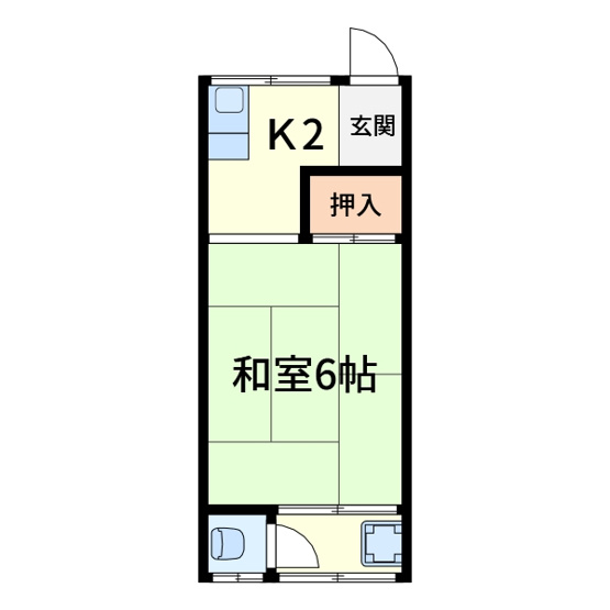 【間取り】 | 天川荘