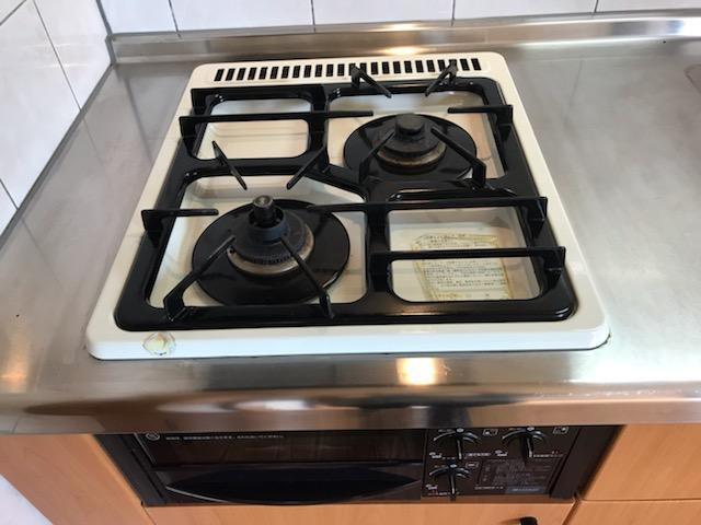 サンテームＹのキッチン|2口コンロ