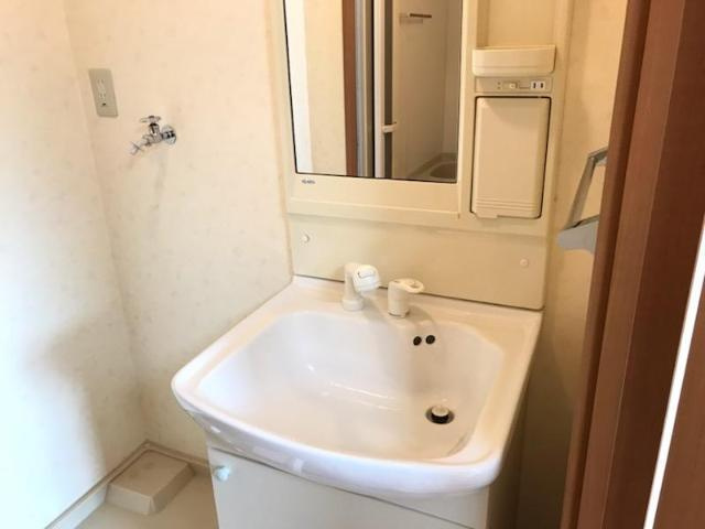 サンテームＹの洗面所|洗髪洗面化粧台