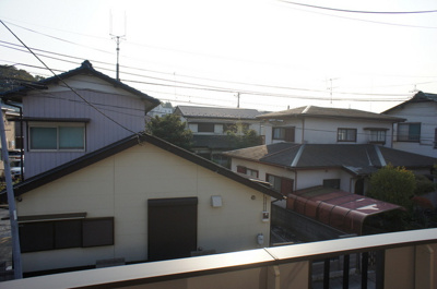 バルコニーからの眺め