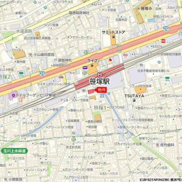 ＳＳ－Ｄの地図