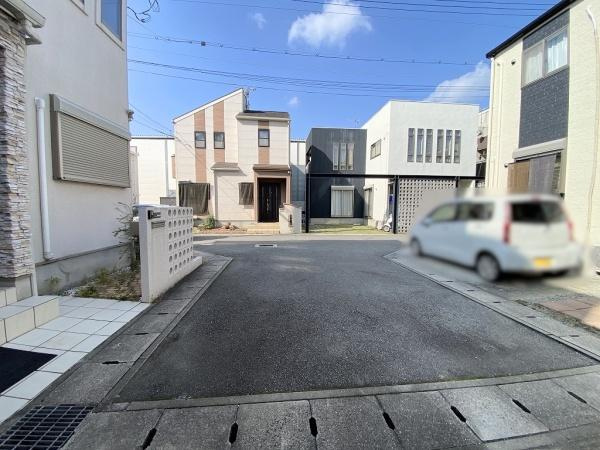 【前面道路含む現地写真】 | 西区白水2丁目　中古戸建