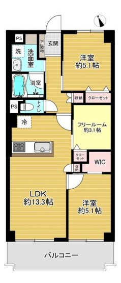 【間取り】 | メゾンドール緑橋
