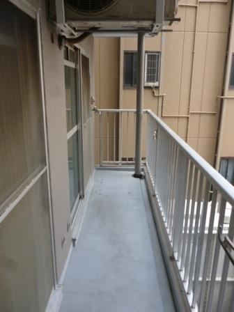 中善大正ハイツのバルコニー|★広いバルコニー★