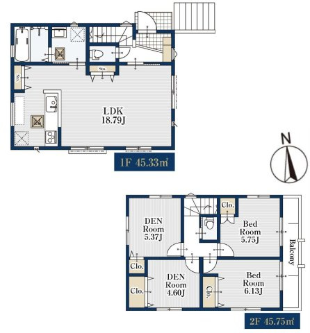 【横浜市保土ケ谷区霞台58-9新築戸建て】★仲介手数料無料★（桜台小学校・岩崎中学校）