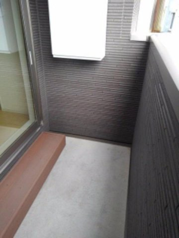 Ｋ－ＳＵＮＳ黒川Ｂのバルコニー