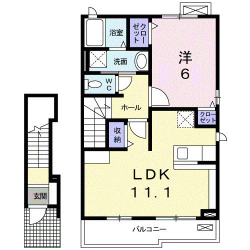 ＮＭＯＮ・ⅡＩの間取り
