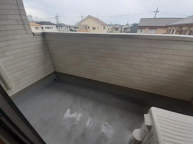 シルクガ－デンのバルコニー