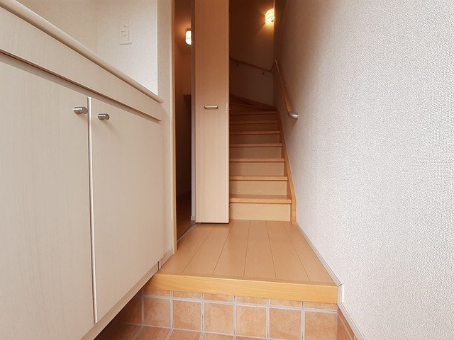 レジーナＨＡＴＡの玄関