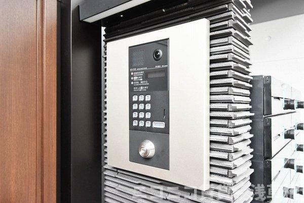 グランクオール京成立石のセキュリティ|別号室イメージの為、現状を優先致します。