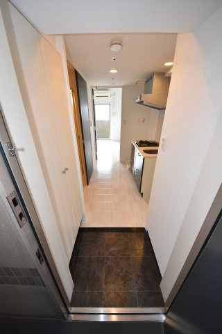 レオンコンフォート難波西の玄関