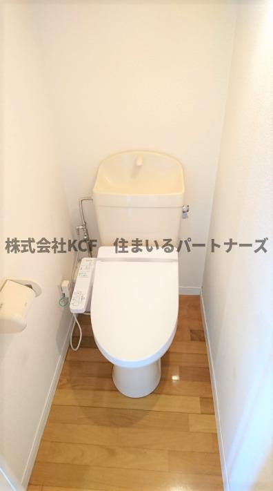 ウッドワン2番館のトイレ|コンパクトで使いやすいトイレです