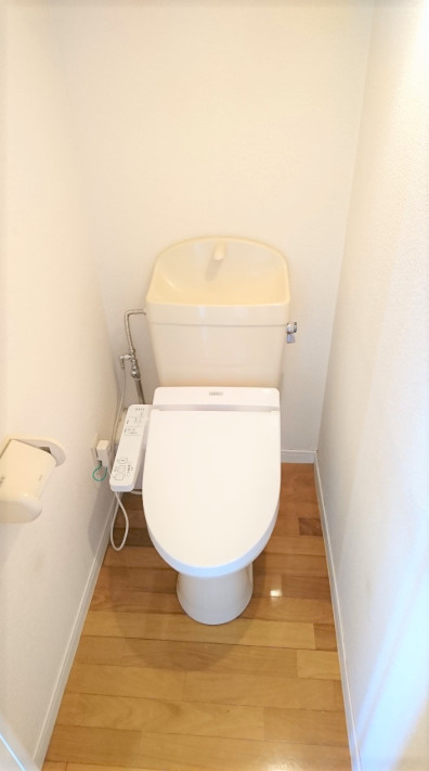 ウッドワン2番館のトイレ|シンプルで使いやすいトイレです