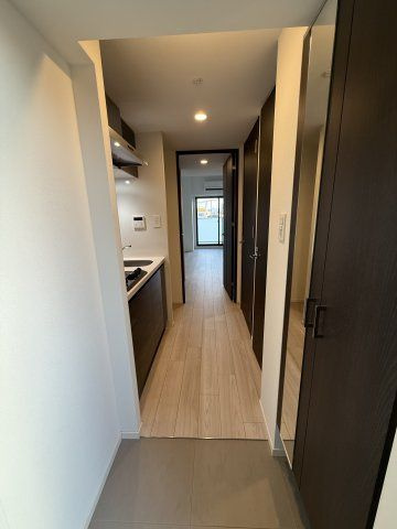 S-RESIDENCE大和田alineの玄関