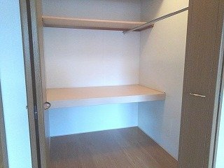 メイプルハイツの収納|専用の収納スペースです