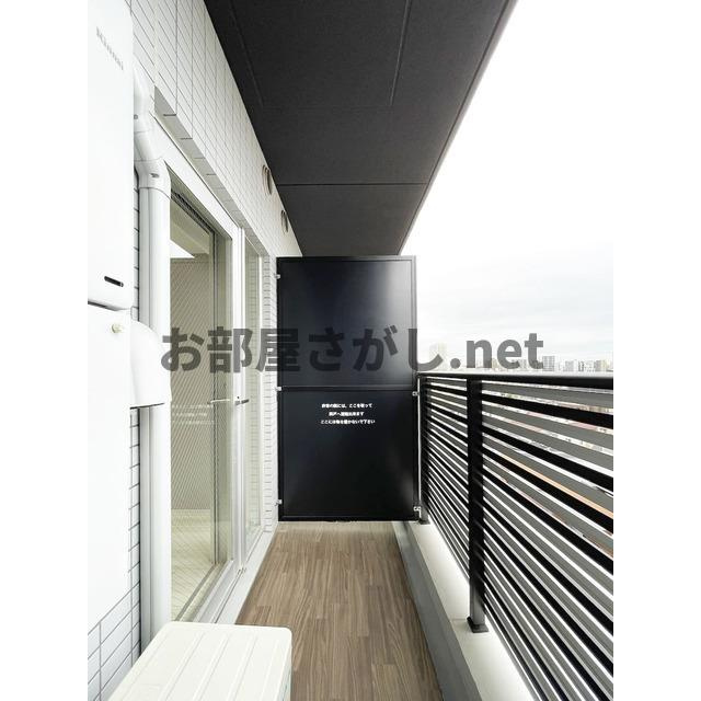 ＡＲＫＭＡＲＫ志茂Ｓｔａ．【おとり物件なし】#北区 #築浅のバルコニー