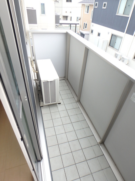 グレースフィールド　Bのバルコニー