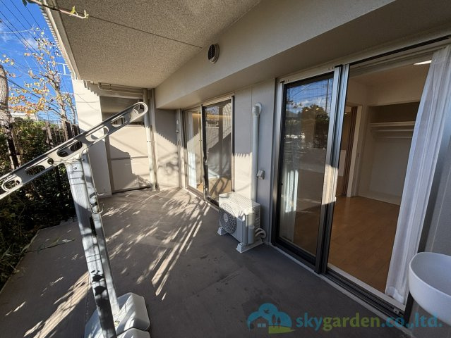 オハナ平塚袖ヶ浜のバルコニー