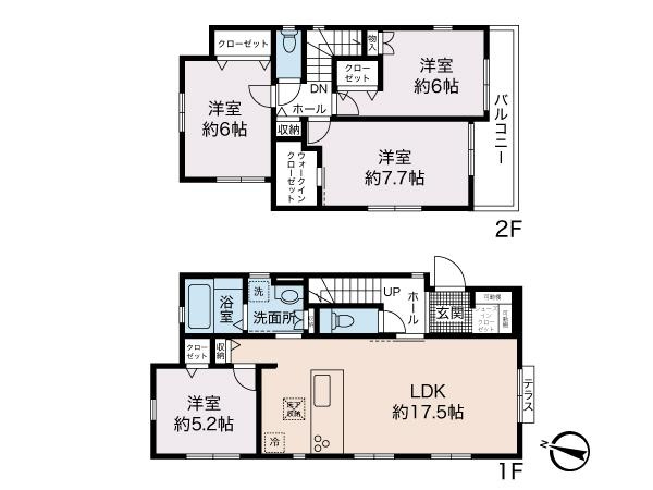 泉区緑園7丁目 新築戸建 6280万円