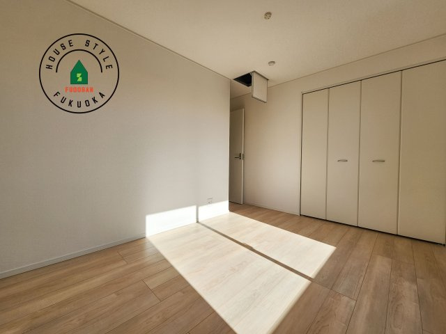 糟屋郡須恵町佐谷第1-2棟（1号棟）の内観：施工例|主寝室です。