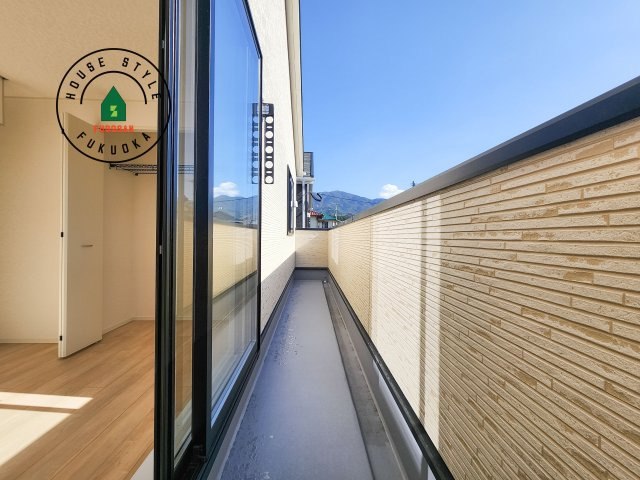 糟屋郡須恵町佐谷第1-2棟（1号棟）の展望|眺望や窓からの景色が良いと、家で過ごす時間も快適です。