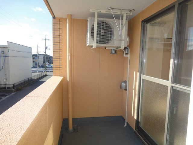 フレアマンションⅡのバルコニー