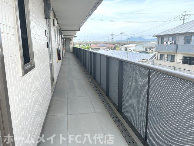 メゾンボヌールAのエントランス