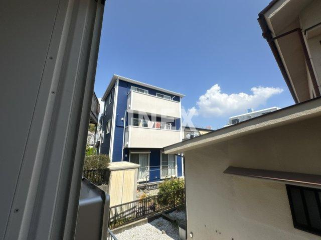 横浜市港南区野庭町のアパートの展望