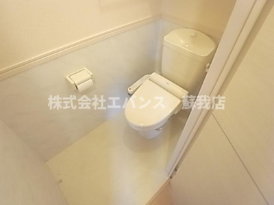 【トイレ】 | ひばりパークＢ | シンプルで使いやすいトイレです