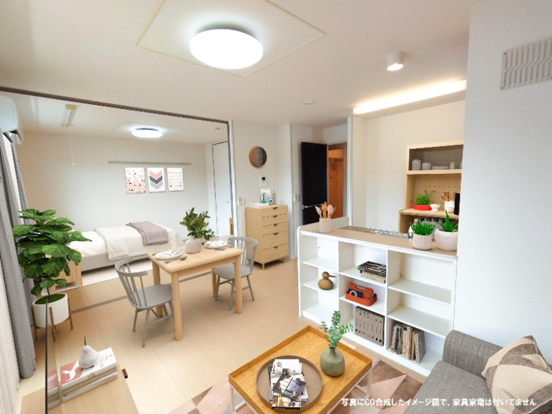 ル・ウィットの居間・リビング