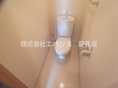 【トイレ】 | ハイツ・プリマベーラ | 落ち着いたトイレです