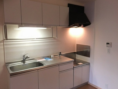 【キッチン】 | ラフィネメゾン | お料理しやすいキッチンです