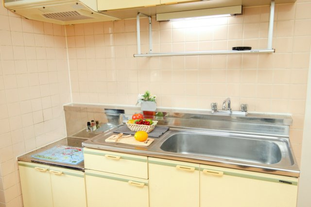 ヒルズ司Ⅰのキッチン|※同じ間取りタイプの違う号室の写真です。