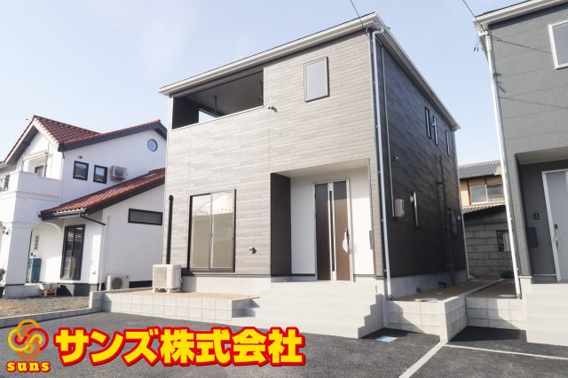 須賀川市日向町　　　3号棟　　　西袋1小学校、西袋中学区の外観|南東側から見た外観