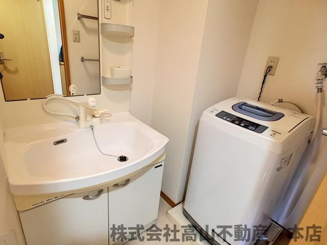 ロイヤルシティ自由ヶ丘の洗面所