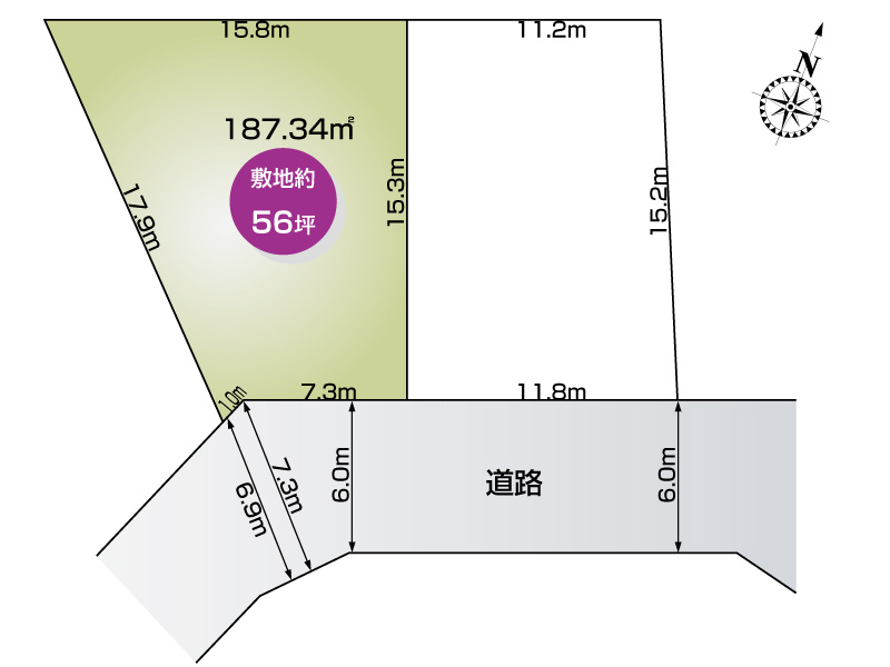 玉井南3丁目　1号地