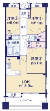 【間取り】の画像