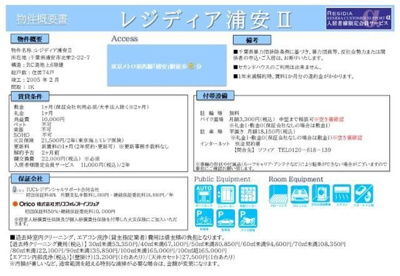 【地図】 | レジディア浦安Ⅱ