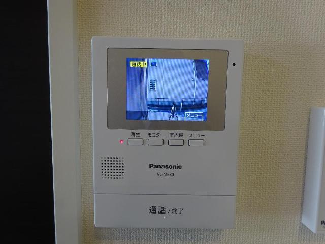 グランディール　Ⅱのセキュリティ|カメラ付インターホン