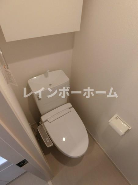 仲介手数料（賃料の1.10ヵ月）の50％OFF対象物件！のトイレ|コンパクトで使いやすいトイレです
