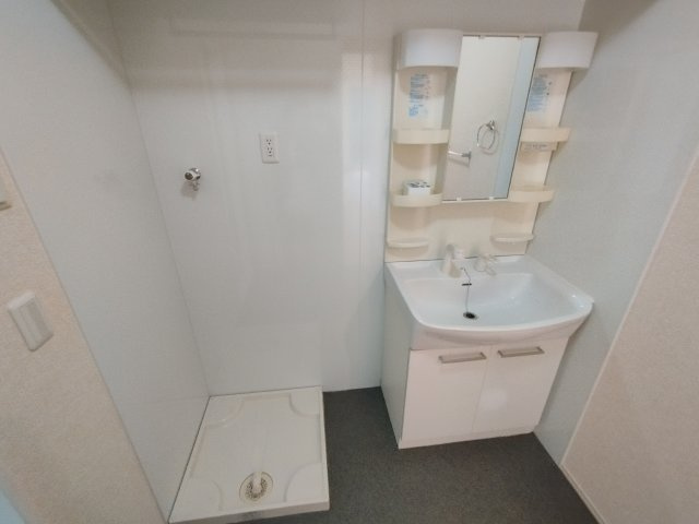 レスポワールA棟の洗面所