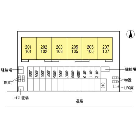 プランドールの区画図