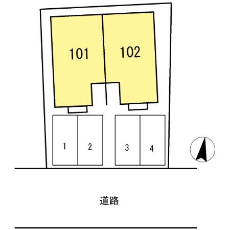 Ｔｒａｃｋの区画図