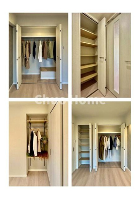 【収納】 | グリーンコーポ京成小岩 | 居室にはクローゼットを完備し、自由度の高い家具の配置が叶うシンプルな空間です。お子様の成長と必要になる子供部屋を与えるにはぴったりの間取りですね。